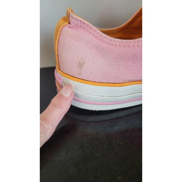 Size 11 - Converse Chuck Taylor All Star Madison Low Pink & Orange - Picture 6 of 16